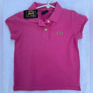 Le Tigre Classic Polo NWT